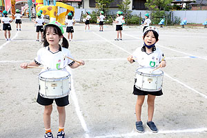 鼓隊の活動頑張っています！　A・B