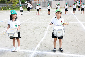 鼓隊の活動頑張っています！　A・B