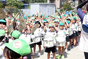 鼓隊の活動頑張っています！　A・B