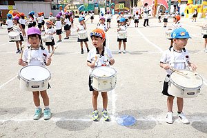 鼓隊の活動頑張っています！　C・D・E