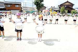 鼓隊の活動頑張っています！　C・D・E