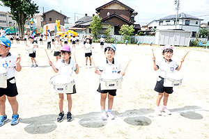 鼓隊の活動頑張っています！　C・D・E