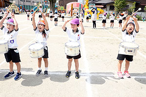 鼓隊の活動頑張っています！　C・D・E