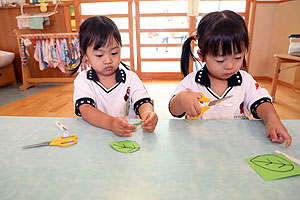 制作活動の様子　ことり