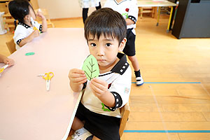 制作活動の様子　ことり