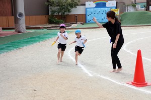 リレー楽しかったね‼　　年長