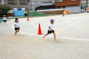 リレー楽しかったね‼　　年長