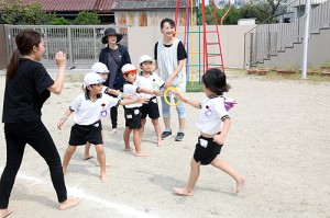 リレー楽しかったね‼　　年長