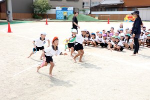 リレー楽しかったね‼　　年長