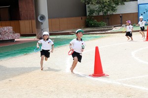 リレー楽しかったね‼　　年長