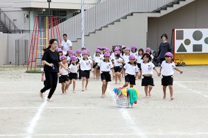 バルーン　大きくふくらんだね‼　年長