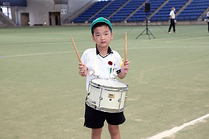 運動会予行１　　年長組　鼓笛・A・B