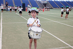 運動会予行１　　年長組　鼓笛・A・B