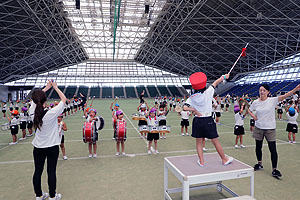 運動会予行２　　年長組　鼓笛・C・Ｄ・Ｅ