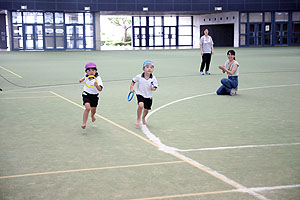 運動会予行5　　　年長組リレー