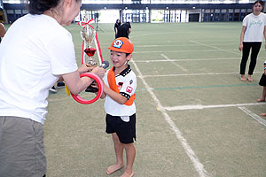 運動会予行5　　　年長組リレー