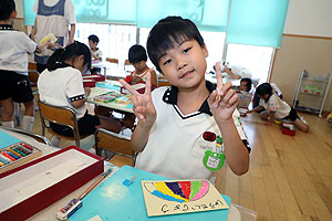 運動会の招待状の制作　B