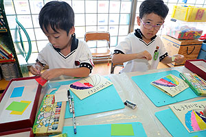 運動会の招待状の制作　B