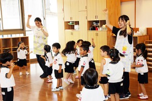 イングリッシュ　楽しかったね　うさぎ・きりん