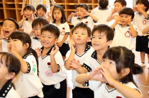 イングリッシュ　楽しかったね　うさぎ・きりん