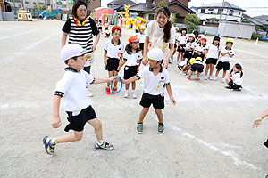 Ｅ組・ひまわり組のミニうんどうかい