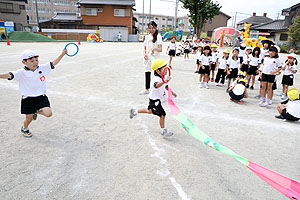 Ｅ組・ひまわり組のミニうんどうかい