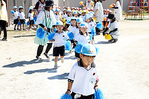 運動会のリズム活動　こあら・ぱんだ・きりん