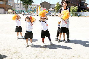 運動会のリズム活動　こあら・ぱんだ・きりん