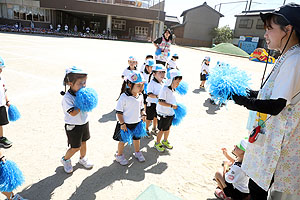 運動会のリズム活動　こあら・ぱんだ・きりん