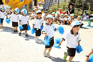 運動会のリズム活動　こあら・ぱんだ・きりん