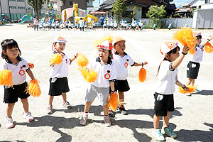 運動会のリズム活動　こあら・ぱんだ・きりん