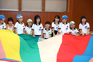 リレーとバルーンに挑戦！　ことり・D