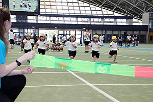 エンゼル運動会１　　　　年中かけっこ