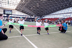 エンゼル運動会１　　　　年中かけっこ