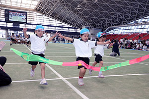 エンゼル運動会１　　　　年中かけっこ