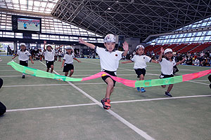 エンゼル運動会１　　　　年中かけっこ