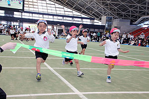 エンゼル運動会１　　　　年中かけっこ