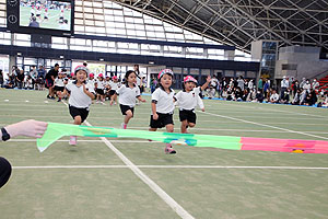 エンゼル運動会１　　　　年中かけっこ