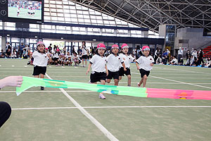 エンゼル運動会１　　　　年中かけっこ