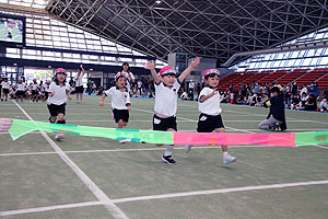 エンゼル運動会１　　　　年中かけっこ