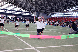 エンゼル運動会１　　　　年中かけっこ