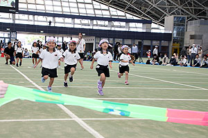 エンゼル運動会１　　　　年中かけっこ