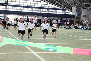 エンゼル運動会１　　　　年中かけっこ