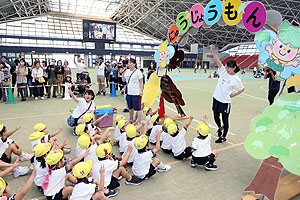 エンゼル運動会１　　　　年中かけっこ