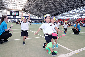 エンゼル運動会１　　　　年中かけっこ