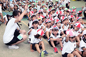 エンゼル運動会３　　　　年少かけっこ