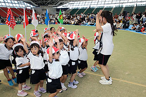 エンゼル運動会３　　　　年少かけっこ