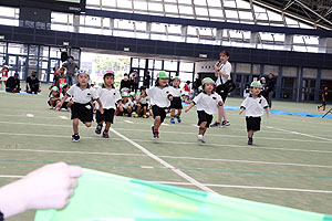 エンゼル運動会３　　　　年少かけっこ