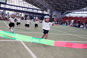 エンゼル運動会３　　　　年少かけっこ