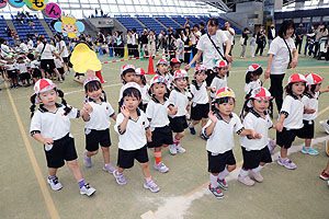 エンゼル運動会３　　　　年少かけっこ